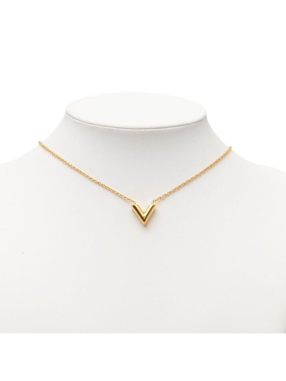 Louis Vuitton Essential Necklace Gold Plated - Picture 7 of 7